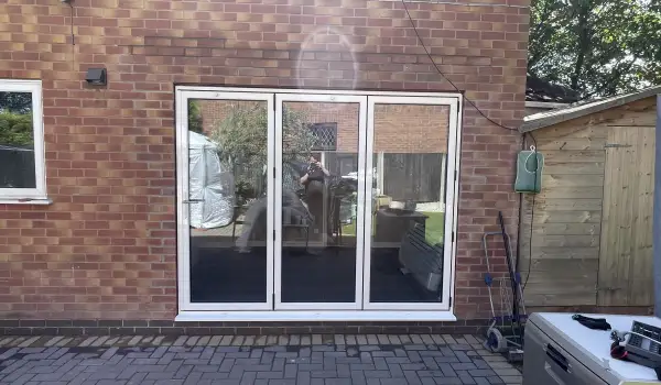 Photo of Installation of bi-fold doors